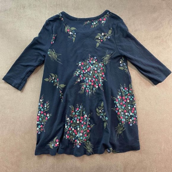 Joe Fresh Toddler Girls Festive Tunic Length Shirt Size 3T (SKU: 31G) - Picture 2 of 2